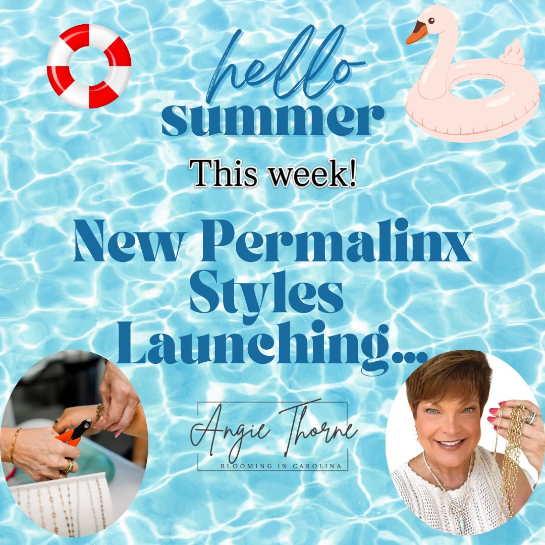 Are you ready for new Permalinx chain styles? I’ve got you! This weekend our new collection launches and we will be adding new permanent chain styles to our line-up! DM me to get on my calendar for your private appointment or pop-up with your friends! #permalinx #permanentjewelry