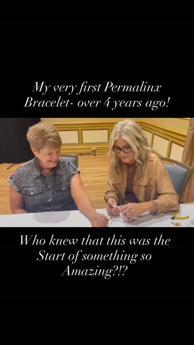 4 years ago. During a hurricane in Charleston with @jenniferbonacorsi  and some fabulous leaders in the @jbloomdesigns  company - we were introduced to this new thing called @permalinxbyjbloom. Little did we know how this business would rock our world! And I’m always looking for more people to share this business with. It’s truly a blessing and something worth sharing! And yes- I’m stil wearing this bracelet 4 years later. So he’s. It’s permanent. #permanentjewelry
